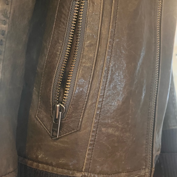 Exquisite Mackage women’s leather jacket size small $250 - Picture 4 of 14